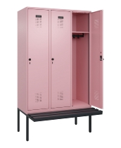 CP Spinde Evolo PLUS schw.Bank Kunststoff 0490407-10/12/20/22/30/32/40 1850x500mm Vollton
