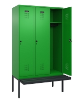 CP Spinde Evolo PLUS schw.Bank Kunststoff 0490407-10/12/20/22/30/32/40 1850x500mm Vollton