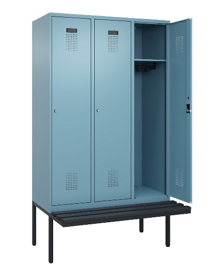 CP Spinde Evolo PLUS schw.Bank Kunststoff 0490407-10/12/20/22/30/32/40 1850x500mm Vollton