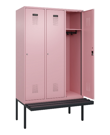 CP Spinde Evolo PLUS schw.Bank Kunststoff 0490407-10/12/20/22/30/32/40 1850x500mm Vollton
