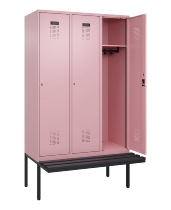 CP Spinde Evolo PLUS schw.Bank Kunststoff 0490407-10/12/20/22/30/32/40 1850x500mm Vollton