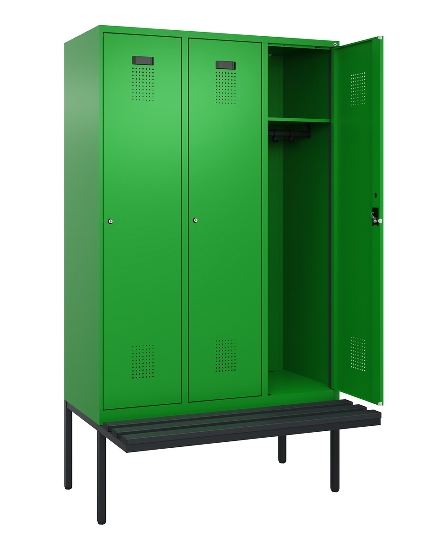 CP Spinde Evolo PLUS schw.Bank Kunststoff 0490407-10/12/20/22/30/32/40 1850x500mm Vollton