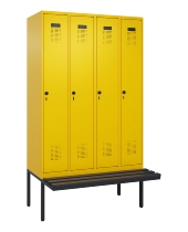 CP Spinde Evolo PLUS schw.Bank Kunststoff 0490407-10/12/20/22/30/32/40 1850x500mm Vollton