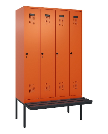 CP Spinde Evolo PLUS schw.Bank Kunststoff 0490407-10/12/20/22/30/32/40 1850x500mm Vollton