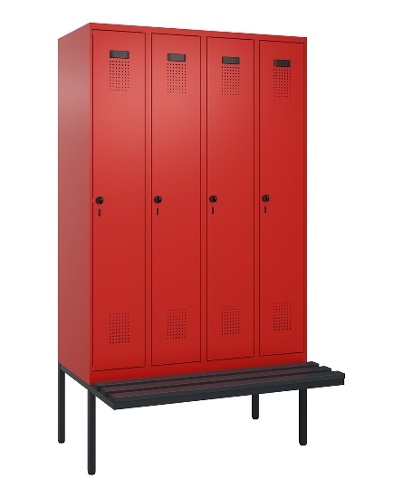 CP Spinde Evolo PLUS schw.Bank Kunststoff 0490407-10/12/20/22/30/32/40 1850x500mm Vollton