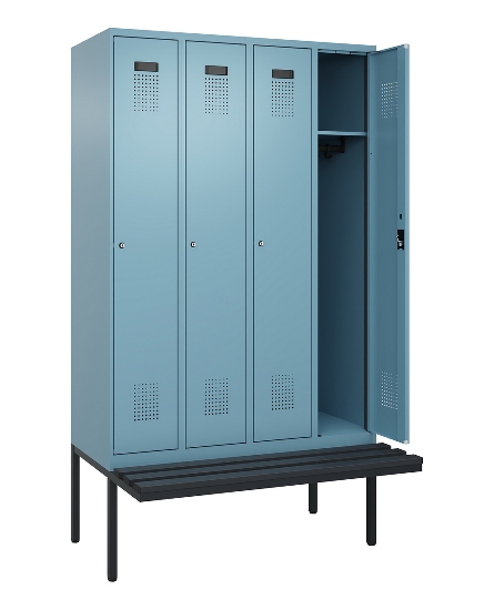 CP Spinde Evolo PLUS schw.Bank Kunststoff 0490407-10/12/20/22/30/32/40 1850x500mm Vollton
