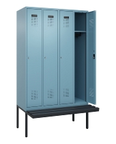 CP Spinde Evolo PLUS schw.Bank Kunststoff 0490407-10/12/20/22/30/32/40 1850x500mm Vollton