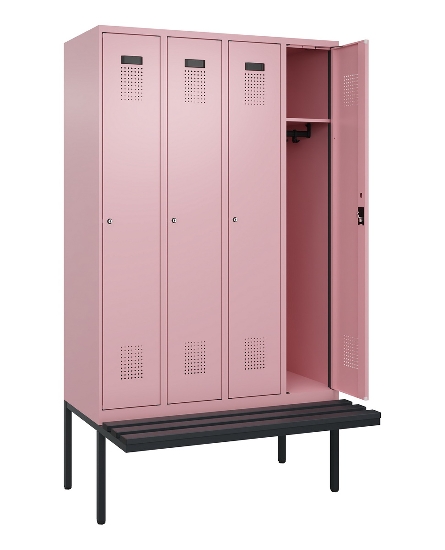 CP Spinde Evolo PLUS schw.Bank Kunststoff 0490407-10/12/20/22/30/32/40 1850x500mm Vollton