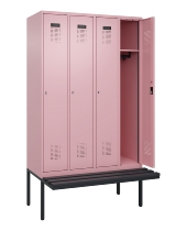 CP Spinde Evolo PLUS schw.Bank Kunststoff 0490407-10/12/20/22/30/32/40 1850x500mm Vollton