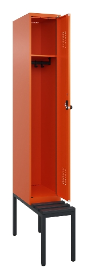 C+P Spind Evolo PLUS 0490507-12 mit Bank 1 Abt.400mm Zylinder (HxBxT) 2120x400x815mm 2004/2004