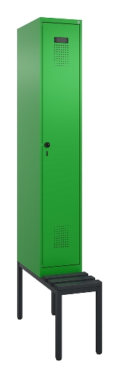 C+P Spind Evolo PLUS 0490507-12 mit Bank 1 Abt.400mm Zylinder (HxBxT) 2120x400x815mm 2004/2004