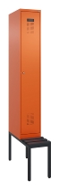 C+P Spind Evolo PLUS 0490507-12 mit Bank 1 Abt.400mm Zylinder (HxBxT) 2120x400x815mm 2004/2004