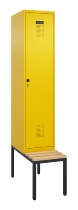 C+P Spind Evolo PLUS 0490507-30 mit Bank 3 Abt.300mm Drehriegel (HxBxT) 2120x900x815mm 0010/0010