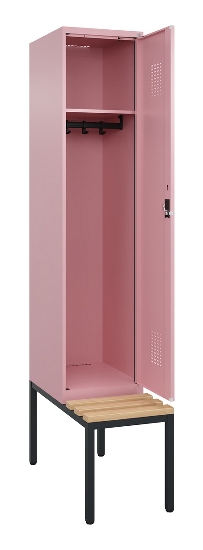 C+P Spind Evolo PLUS 0490507-30 mit Bank 3 Abt.300mm Drehriegel (HxBxT) 2120x900x815mm 0010/0010
