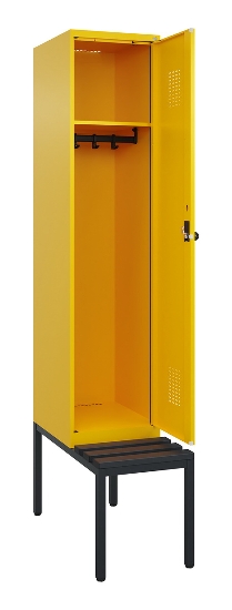 C+P Spind Evolo PLUS 0490507-12 mit Bank 1 Abt.400mm Zylinder (HxBxT) 2120x400x815mm 2004/2004