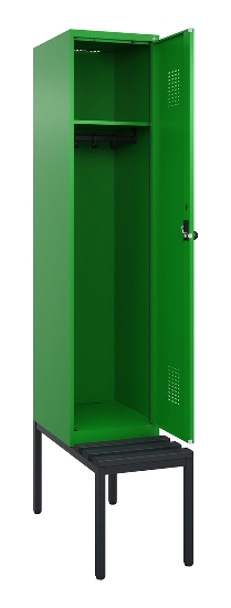 C+P Spind Evolo PLUS 0490507-12 mit Bank 1 Abt.400mm Zylinder (HxBxT) 2120x400x815mm 2004/2004