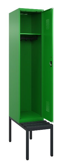 C+P Spind Evolo PLUS 0490507-12 mit Bank 1 Abt.400mm Zylinder (HxBxT) 2120x400x815mm 2004/2004