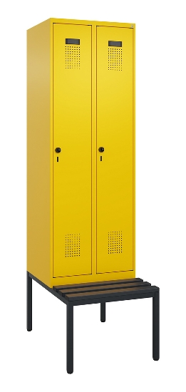 C+P Spind Evolo PLUS 0490507-12 mit Bank 1 Abt.400mm Zylinder (HxBxT) 2120x400x815mm 2004/2004