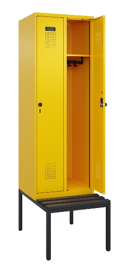 C+P Spind Evolo PLUS 0490507-12 mit Bank 1 Abt.400mm Zylinder (HxBxT) 2120x400x815mm 2004/2004
