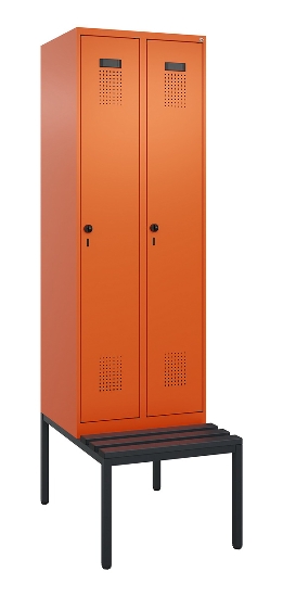 C+P Spind Evolo PLUS 0490507-12 mit Bank 1 Abt.400mm Zylinder (HxBxT) 2120x400x815mm 2004/2004