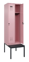 C+P Spind Evolo PLUS 0490507-12 mit Bank 1 Abt.400mm Zylinder (HxBxT) 2120x400x815mm 2004/2004