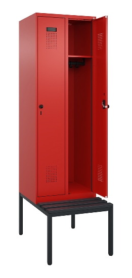 C+P Spind Evolo PLUS 0490507-12 mit Bank 1 Abt.400mm Zylinder (HxBxT) 2120x400x815mm 2004/2004