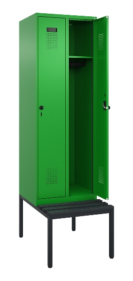 C+P Spind Evolo PLUS 0490507-12 mit Bank 1 Abt.400mm Zylinder (HxBxT) 2120x400x815mm 2004/2004
