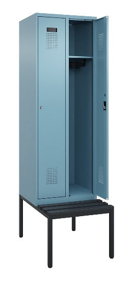 C+P Spind Evolo PLUS 0490507-12 mit Bank 1 Abt.400mm Zylinder (HxBxT) 2120x400x815mm 2004/2004