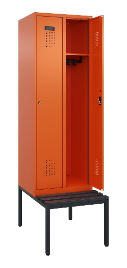C+P Spind Evolo PLUS 0490507-12 mit Bank 1 Abt.400mm Zylinder (HxBxT) 2120x400x815mm 2004/2004