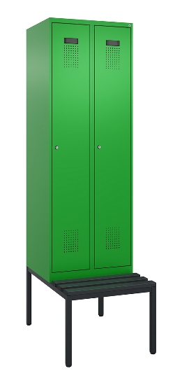 C+P Spind Evolo PLUS 0490507-12 mit Bank 1 Abt.400mm Zylinder (HxBxT) 2120x400x815mm 2004/2004