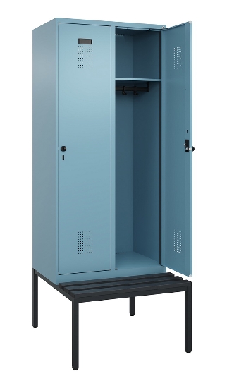 C+P Spind Evolo PLUS 0490507-12 mit Bank 1 Abt.400mm Zylinder (HxBxT) 2120x400x815mm 2004/2004