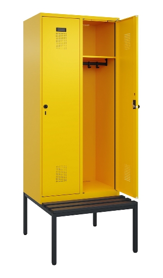 C+P Spind Evolo PLUS 0490507-12 mit Bank 1 Abt.400mm Zylinder (HxBxT) 2120x400x815mm 2004/2004