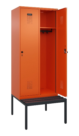 C+P Spind Evolo PLUS 0490507-12 mit Bank 1 Abt.400mm Zylinder (HxBxT) 2120x400x815mm 2004/2004