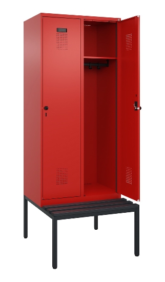 C+P Spind Evolo PLUS 0490507-12 mit Bank 1 Abt.400mm Zylinder (HxBxT) 2120x400x815mm 2004/2004