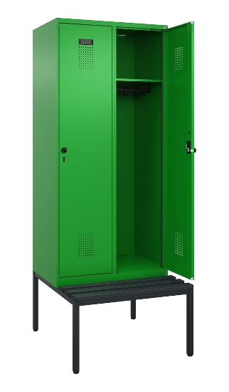 C+P Spind Evolo PLUS 0490507-12 mit Bank 1 Abt.400mm Zylinder (HxBxT) 2120x400x815mm 2004/2004