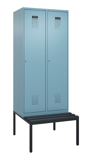 C+P Spind Evolo PLUS 0490507-12 mit Bank 1 Abt.400mm Zylinder (HxBxT) 2120x400x815mm 2004/2004