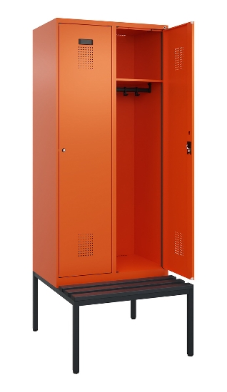 C+P Spind Evolo PLUS 0490507-12 mit Bank 1 Abt.400mm Zylinder (HxBxT) 2120x400x815mm 2004/2004