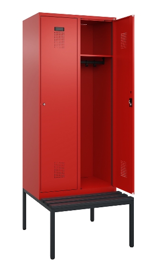 C+P Spind Evolo PLUS 0490507-12 mit Bank 1 Abt.400mm Zylinder (HxBxT) 2120x400x815mm 2004/2004