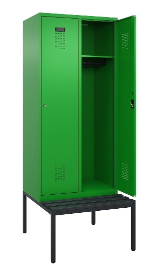 C+P Spind Evolo PLUS 0490507-12 mit Bank 1 Abt.400mm Zylinder (HxBxT) 2120x400x815mm 2004/2004
