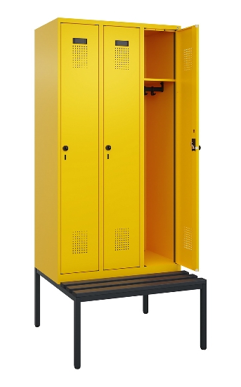 C+P Spind Evolo PLUS 0490507-12 mit Bank 1 Abt.400mm Zylinder (HxBxT) 2120x400x815mm 2004/2004