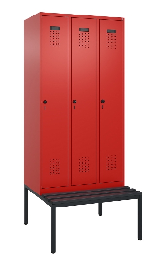 C+P Spind Evolo PLUS 0490507-12 mit Bank 1 Abt.400mm Zylinder (HxBxT) 2120x400x815mm 2004/2004