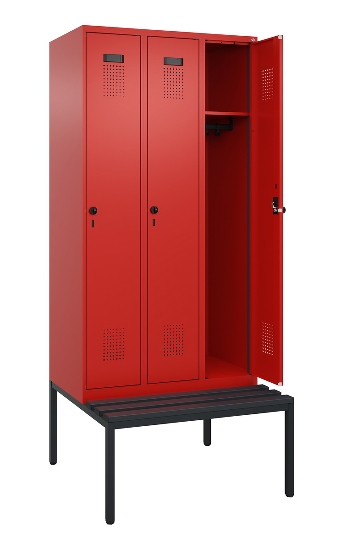 C+P Spind Evolo PLUS 0490507-12 mit Bank 1 Abt.400mm Zylinder (HxBxT) 2120x400x815mm 2004/2004