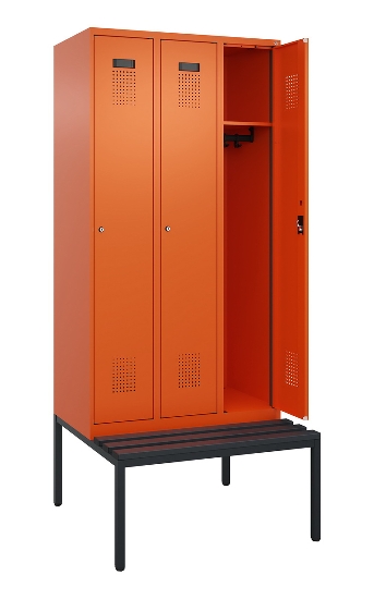 C+P Spind Evolo PLUS 0490507-12 mit Bank 1 Abt.400mm Zylinder (HxBxT) 2120x400x815mm 2004/2004
