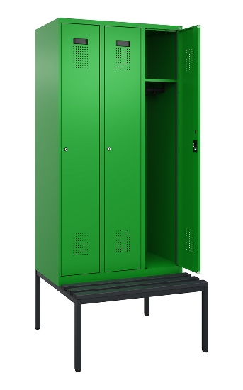 C+P Spind Evolo PLUS 0490507-12 mit Bank 1 Abt.400mm Zylinder (HxBxT) 2120x400x815mm 2004/2004