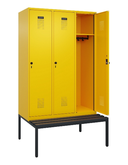 C+P Spind Evolo PLUS 0490507-12 mit Bank 1 Abt.400mm Zylinder (HxBxT) 2120x400x815mm 2004/2004
