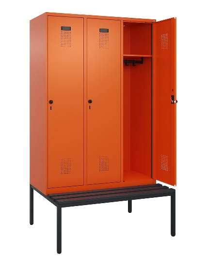 C+P Spind Evolo PLUS 0490507-12 mit Bank 1 Abt.400mm Zylinder (HxBxT) 2120x400x815mm 2004/2004