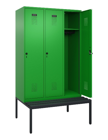 C+P Spind Evolo PLUS 0490507-12 mit Bank 1 Abt.400mm Zylinder (HxBxT) 2120x400x815mm 2004/2004