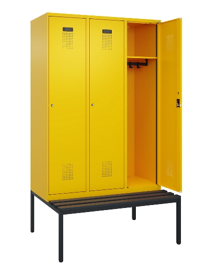 C+P Spind Evolo PLUS 0490507-12 mit Bank 1 Abt.400mm Zylinder (HxBxT) 2120x400x815mm 2004/2004