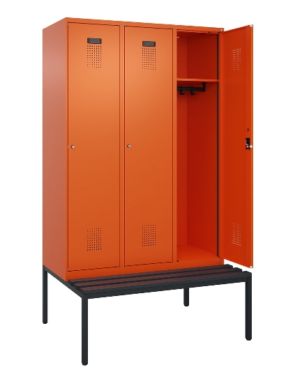 C+P Spind Evolo PLUS 0490507-12 mit Bank 1 Abt.400mm Zylinder (HxBxT) 2120x400x815mm 2004/2004