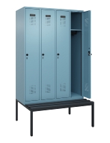 C+P Spind Evolo PLUS 0490507-12 mit Bank 1 Abt.400mm Zylinder (HxBxT) 2120x400x815mm 2004/2004